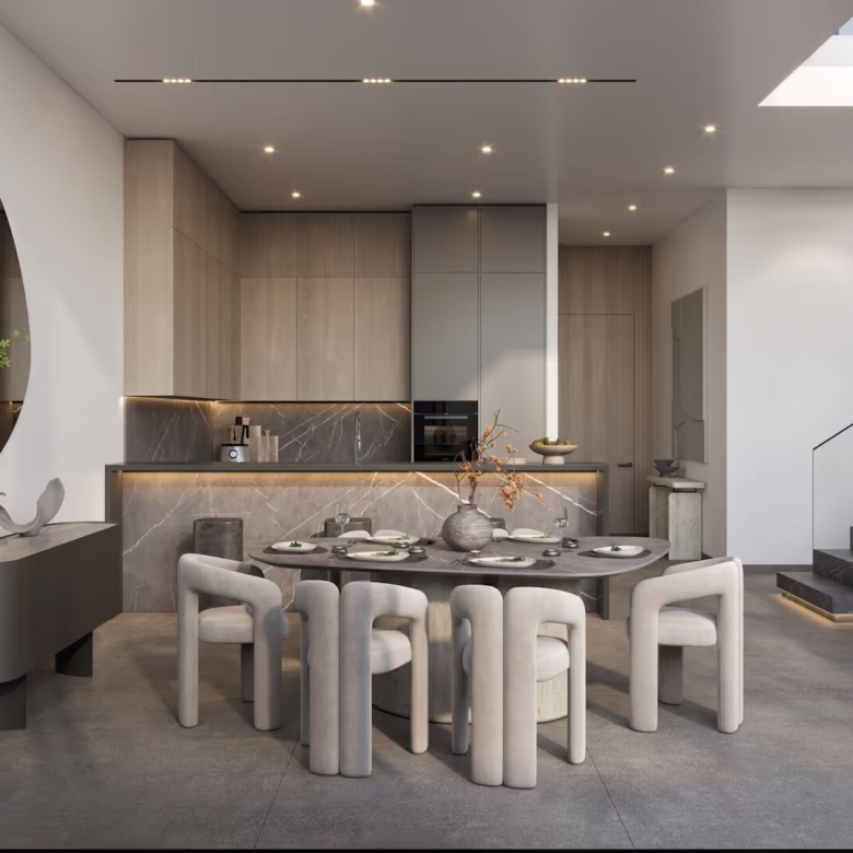 Spacious 3+1 Bedroom Townhouse for Sale in Opula Residence, Yas Bay, Yas Island, Abu Dhabi