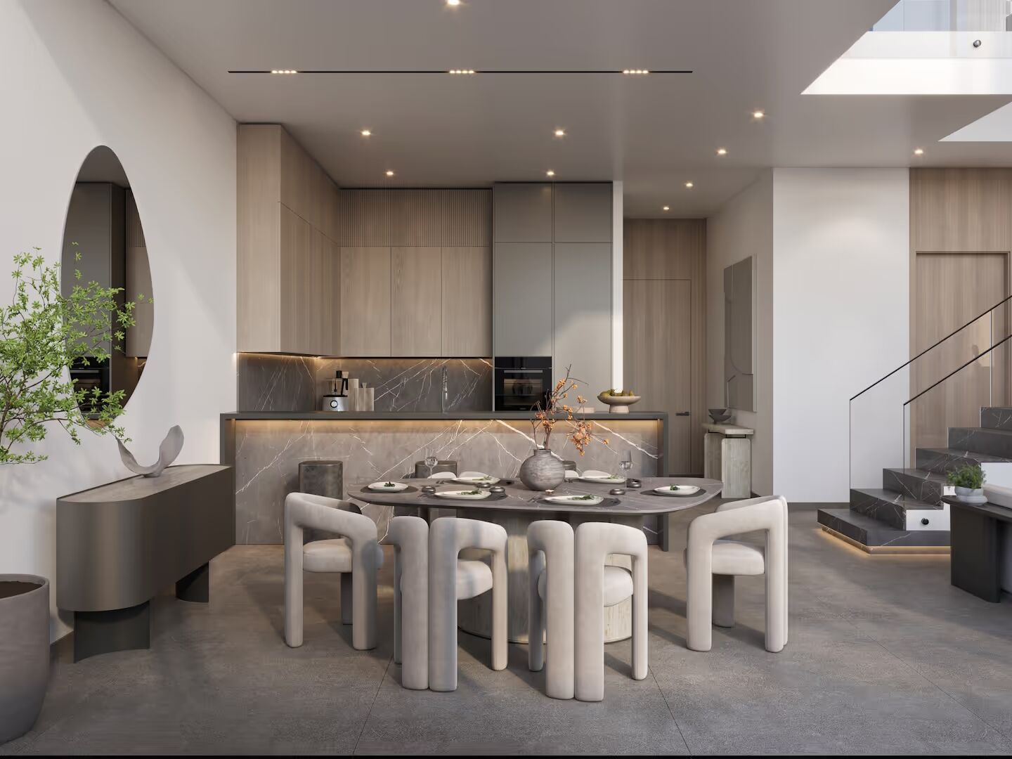 Spacious 3+1 Bedroom Townhouse for Sale in Opula Residence, Yas Bay, Yas Island, Abu Dhabi