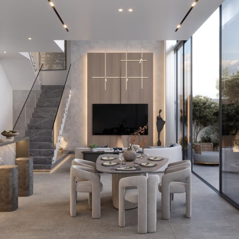 Spacious 3+1 Bedroom Townhouse for Sale in Opula Residence, Yas Bay, Yas Island, Abu Dhabi