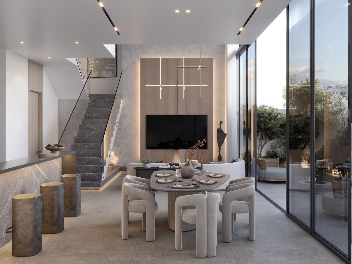 Spacious 3+1 Bedroom Townhouse for Sale in Opula Residence, Yas Bay, Yas Island, Abu Dhabi