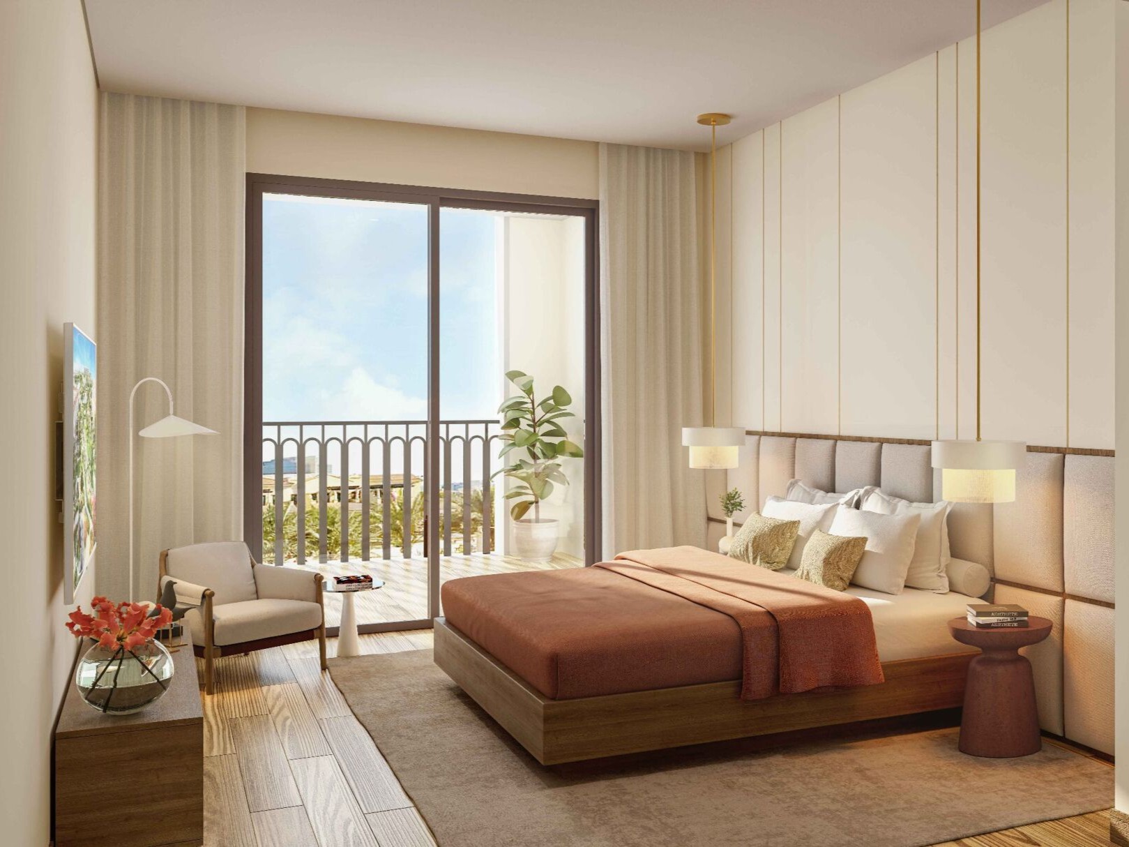 99423f5663ea0b5b02ee22fdf763cab5 Magnificent 3-Bedroom Apartment for Sale in Granada, Bloom Living, Zayed City, Abu Dhabi